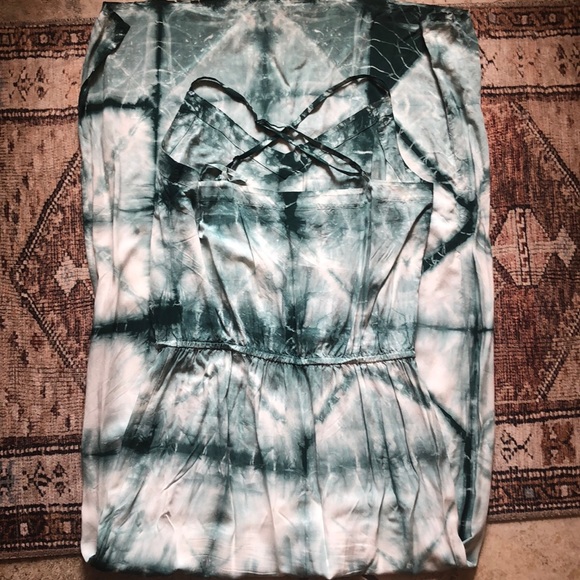 Anthropologie Tie Dye Maxi Dress + Roped Belt - Picture 5 of 6